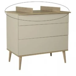 Plan à Langer Pour Commode Flow Argile Et Oak