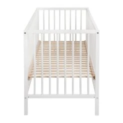 Lit Bébé 60x120 Cm Lina - Blanc 7 Lit Bébé 60x120 Cm Lina - Blanc -Allobébé qu063167193 3