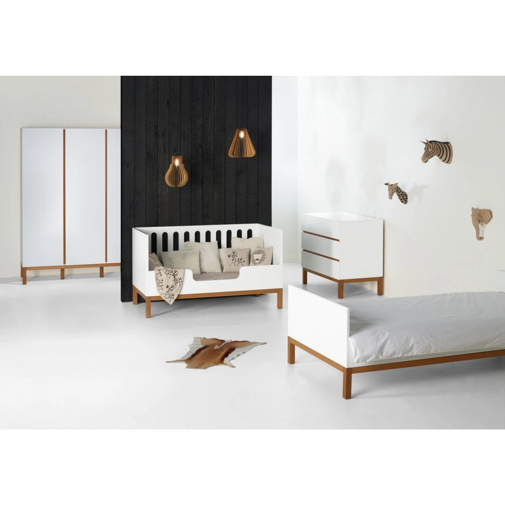 Lit Bébé 70x140 Cm évolutif En Canapé Indigo White 5 Lit Bébé 70x140 Cm évolutif En Canapé Indigo White – Image 5