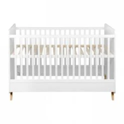 Lit Bébé 70x140 Cm évolutif En Lit Enfant Loft White