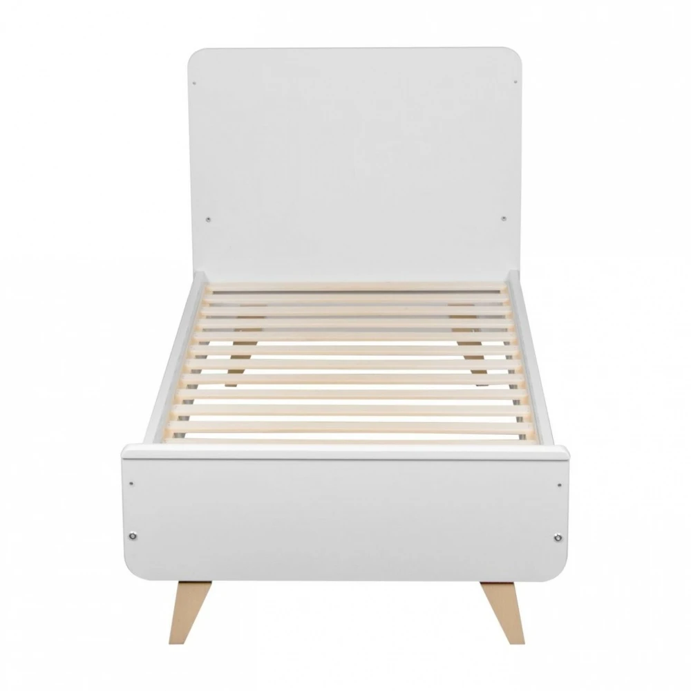 Lit Bébé 70x140 Cm évolutif En Lit Enfant Loft White 2 Lit Bébé 70x140 Cm évolutif En Lit Enfant Loft White – Image 2