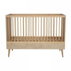 Lit Bébé 70x140 Cm évolutif En Lit Enfant Cocoon Natural Oak
