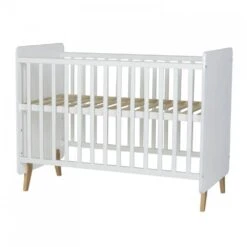 Lit Bébé 60x120 Cm évolutif En Lit Junior Loft White