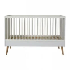 Lit Bébé 70x140 Cm évolutif En Lit Enfant Cocoon Ice White