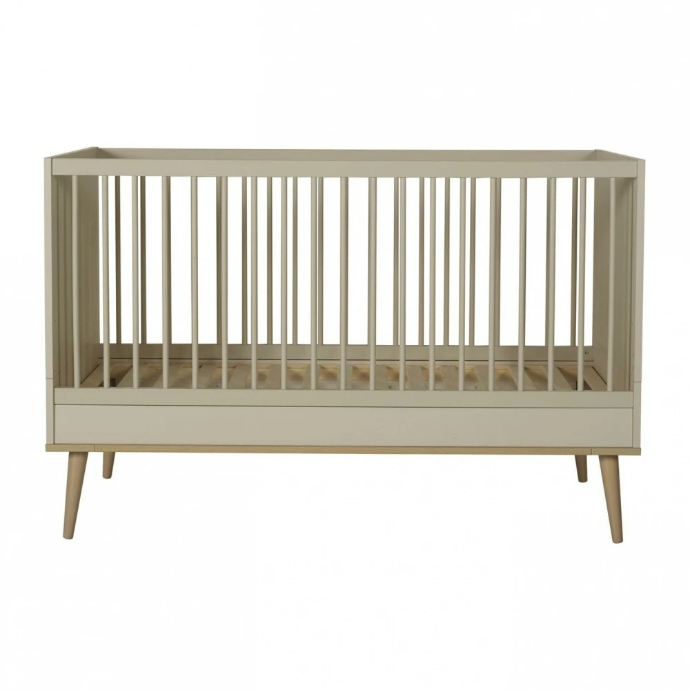Lit Bébé 70x140 Cm évolutif En Lit Enfant Flow Argile Et Oak 1 Lit Bébé 70x140 Cm évolutif En Lit Enfant Flow Argile Et Oak