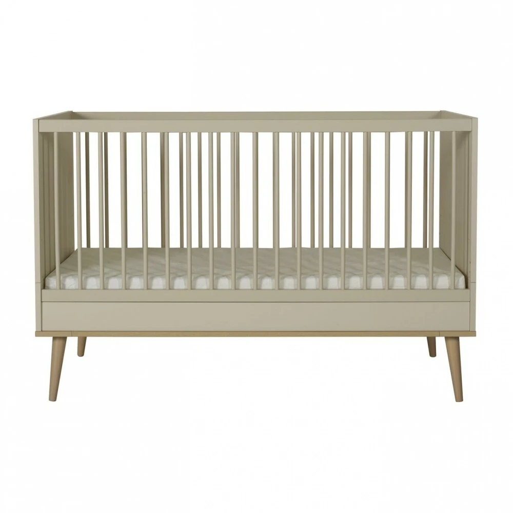 Lit Bébé 70x140 Cm évolutif En Lit Enfant Flow Argile Et Oak 3 Lit Bébé 70x140 Cm évolutif En Lit Enfant Flow Argile Et Oak – Image 3