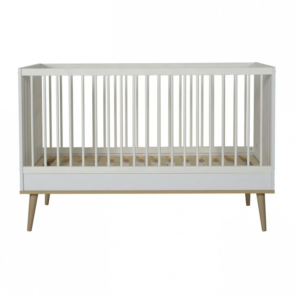 Lit Bébé 70x140 Cm évolutif En Lit Enfant Flow White Et Oak 1 Lit Bébé 70x140 Cm évolutif En Lit Enfant Flow White Et Oak