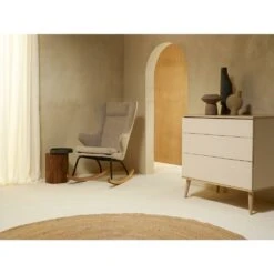 Commode 3 Tiroirs Flow Argile Et Oak -Allobébé qu064185883 4
