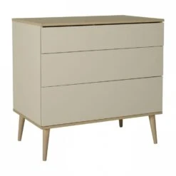 Commode 3 Tiroirs Flow Argile Et Oak -Allobébé qu064185883 8