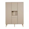 Armoire 4 Portes 1 Niche Cocoon Latte