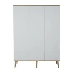Armoire 3 Portes Flow White Et Oak 6 Armoire 3 Portes Flow White Et Oak -Allobébé qu065285951 2