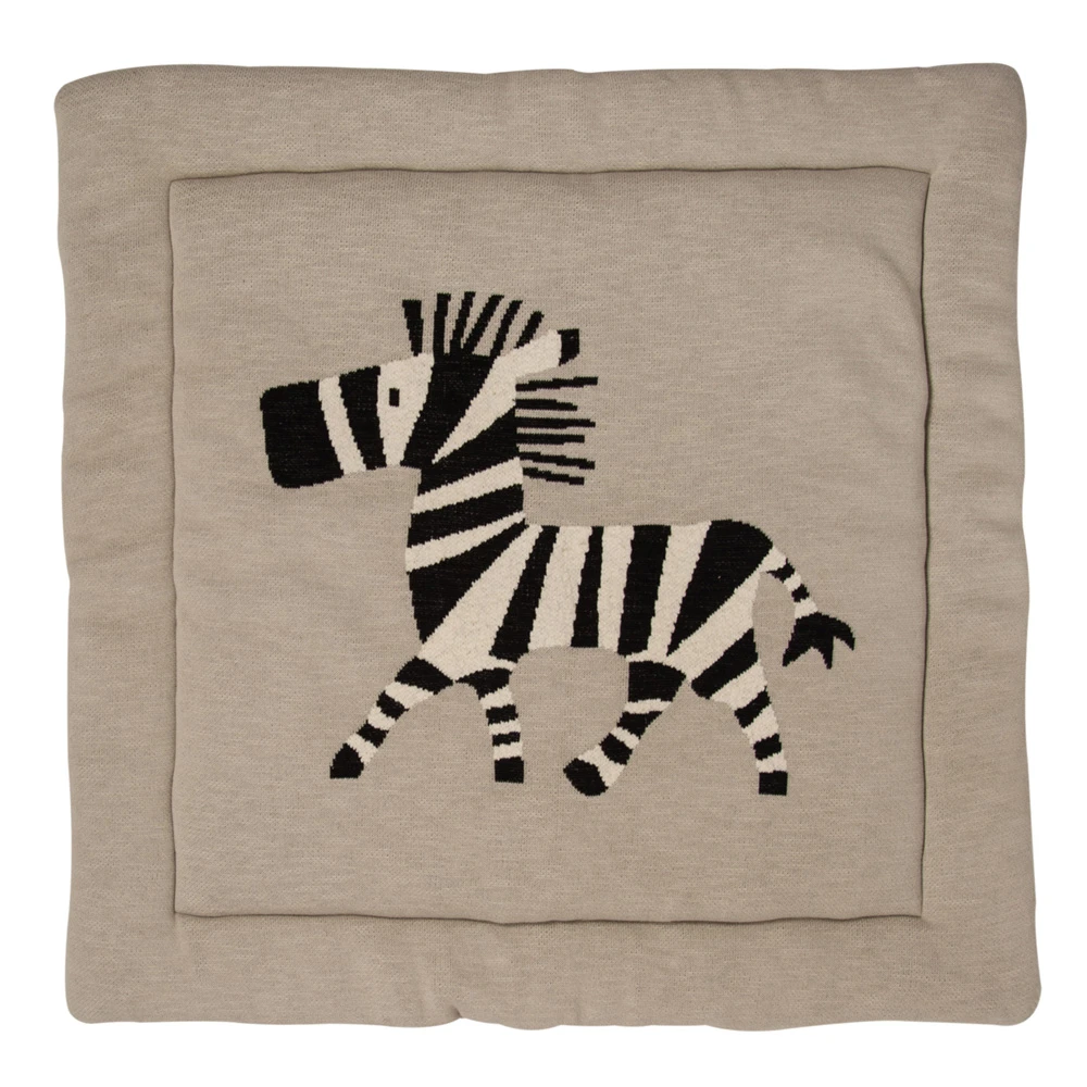 Tapis De Parc Tricot Zebre 73 X 93 Cm 1 Tapis De Parc Tricot Zebre 73 X 93 Cm
