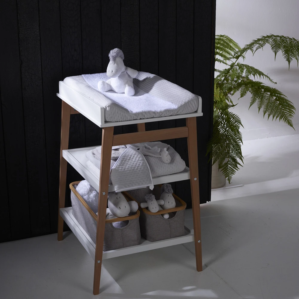 Table à Langer Hip Blanc/naturel 5 Table à Langer Hip Blanc/naturel – Image 5