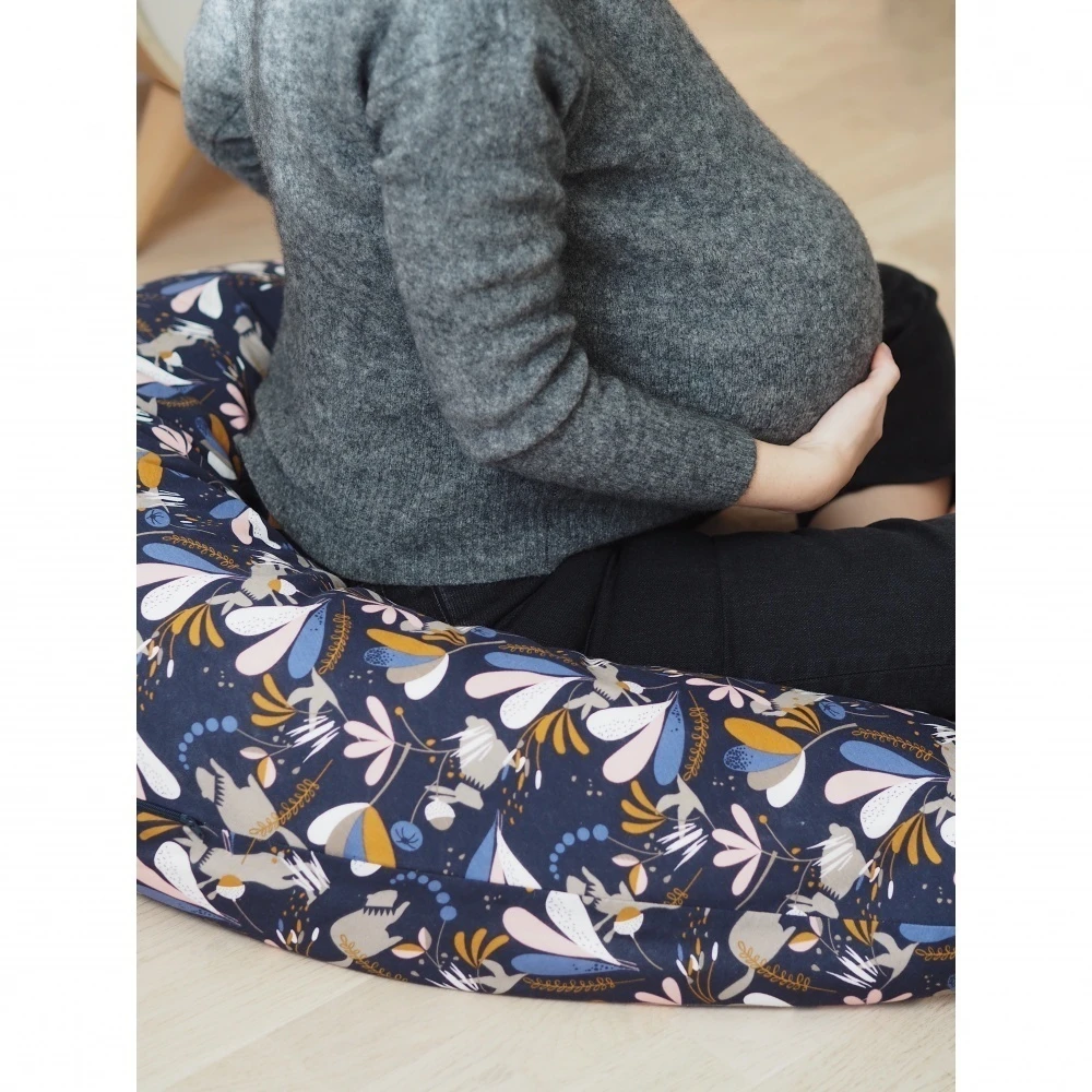 Beaba Coussin D'allaitement Big Flopsy Jersey Imprimé Lorena 5 Beaba Coussin D'allaitement Big Flopsy Jersey Imprimé Lorena – Image 5