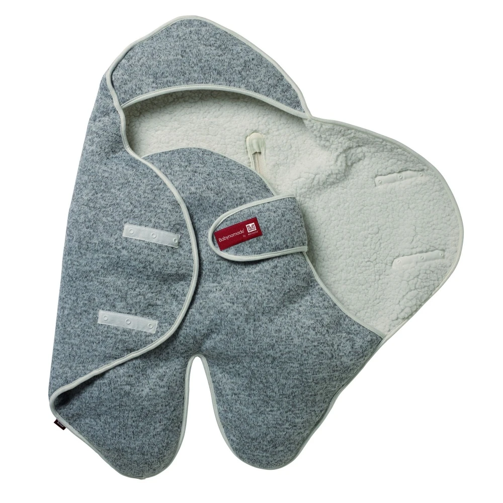 Red Castle Couverture Babynomade Douillet 0-6 Mois Gris 2 Red Castle Couverture Babynomade Douillet 0-6 Mois Gris – Image 2