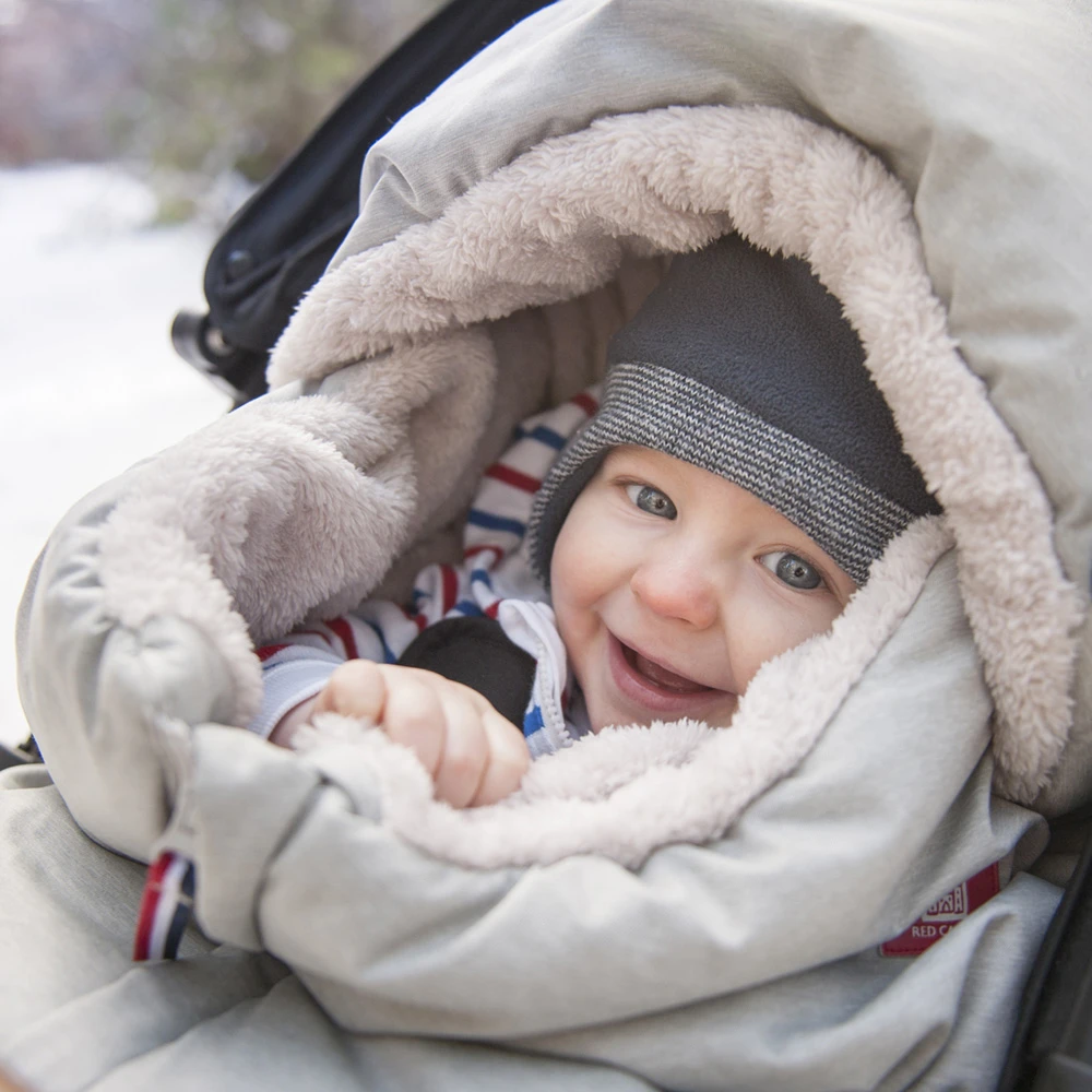 Red Castle Chancelière Pour Poussette 6-24 Mois Gris Chiné 4 Red Castle Chancelière Pour Poussette 6-24 Mois Gris Chiné – Image 4