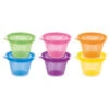 Lot De 6 Petits Pots De Conservation Avec Couvercles