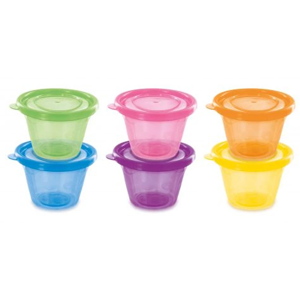 Lot De 6 Petits Pots De Conservation Avec Couvercles 1 Lot De 6 Petits Pots De Conservation Avec Couvercles