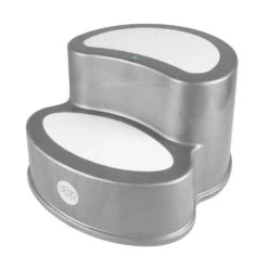 Marche Pied Enfant Antidérapant Argent