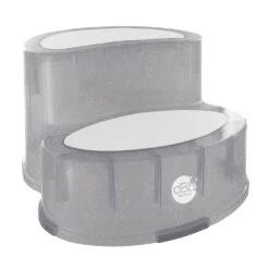 Marche Pied Enfant Antidérapant Gris Pailleté