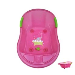 Baignoire Bébé éléphant Rose Avec Vidange