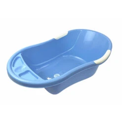 Baignoire Bébé Avec Vidange Bleue
