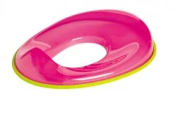 Réducteur De Toilette Rose Translucide