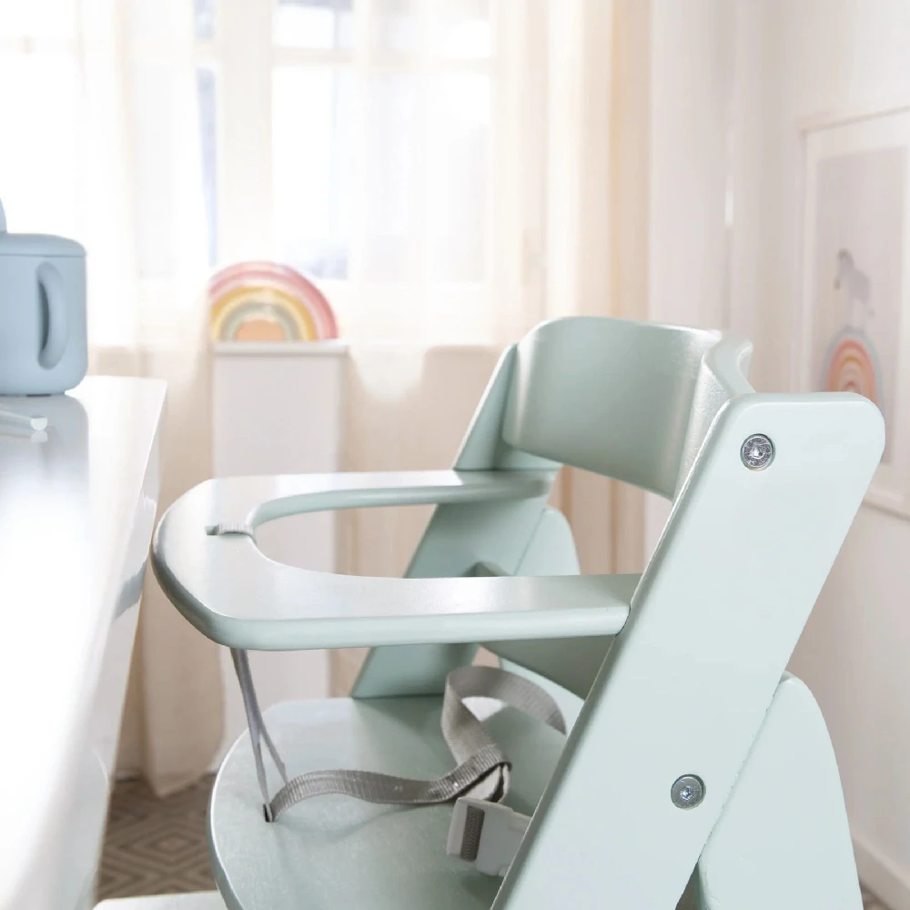 Roba Chaise Haute évolutive "sit Up Flex" Bois Menthe 3 Roba Chaise Haute évolutive "sit Up Flex" Bois Menthe – Image 3