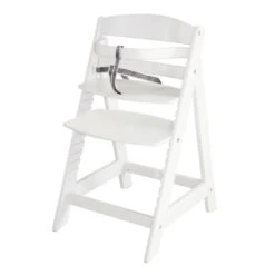 Roba Chaise Haute évolutive "sit Up Iii" Bois Blanc Laqué