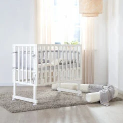 Lit Cododo Et Berceau Roba Style 3 En 1 En Bois Blanc -Allobébé ro063226696 3