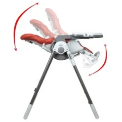 Chaise Haute Vision - Terracotta 12 Chaise Haute Vision - Terracotta -Allobébé rx058138672 3