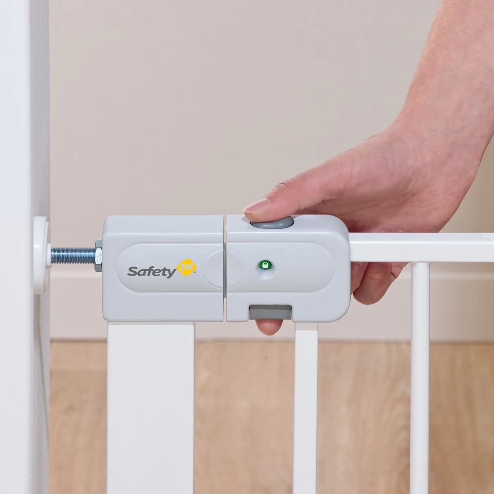 Safety 1st Barrière De Sécurité Auto Close Metal White 73-80 Cm 2 Safety 1st Barrière De Sécurité Auto Close Metal White 73-80 Cm – Image 2