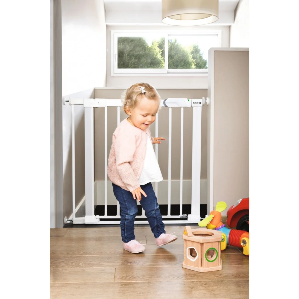 Safety 1st Barrière De Sécurité Enfant - Flat Step - Blanc 2 Safety 1st Barrière De Sécurité Enfant - Flat Step - Blanc – Image 2