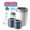 Tommee Tippee Starter Pack Poubelle Simplee + 6 Recharges