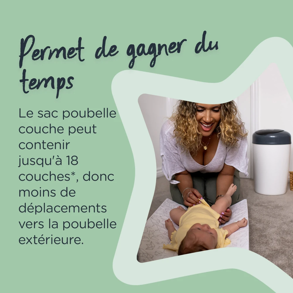 Tommee Tippee Multipack 6 Recharges Pour Poubelle Simplee 7 Tommee Tippee Multipack 6 Recharges Pour Poubelle Simplee – Image 7