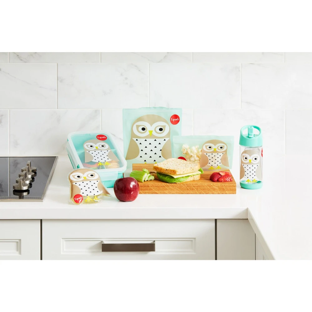 3 Sprouts Lunch Box Enfant Chouette 4 3 Sprouts Lunch Box Enfant Chouette – Image 4