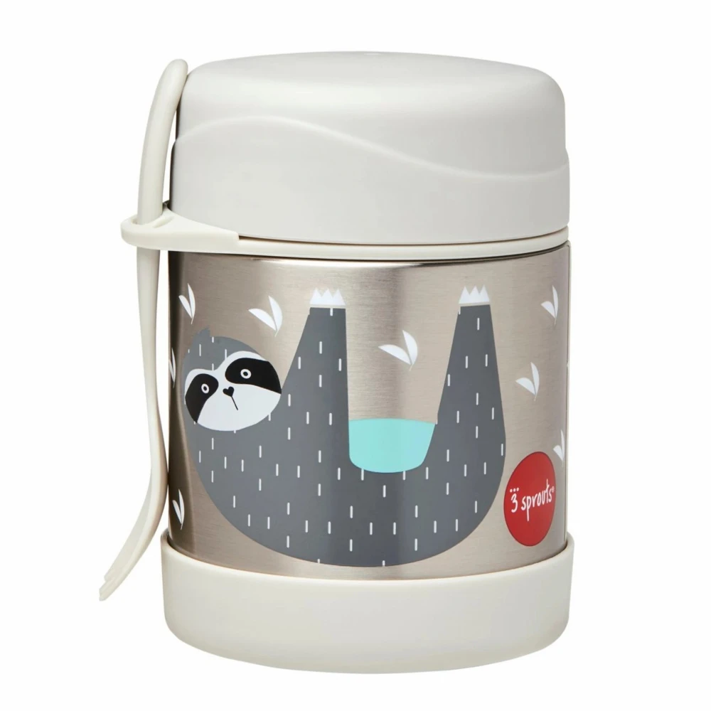 3 Sprouts Lunch Box Isotherme Enfant Paresseux 1 3 Sprouts Lunch Box Isotherme Enfant Paresseux