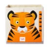 3 Sprouts Cube De Rangement Tigre 33 X 33 Cm