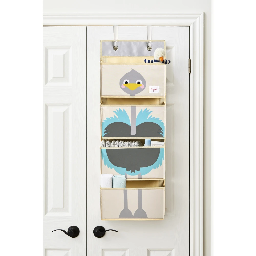 3 Sprouts Rangement Mural Enfant Autruche 2 3 Sprouts Rangement Mural Enfant Autruche – Image 2