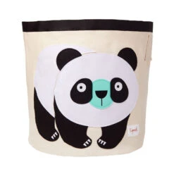 3 Sprouts Sac à Jouets Panda