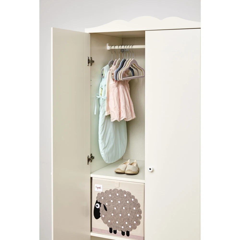 3 Sprouts Cube De Rangement Licorne 33 X 33 Cm 3 3 Sprouts Cube De Rangement Licorne 33 X 33 Cm – Image 3