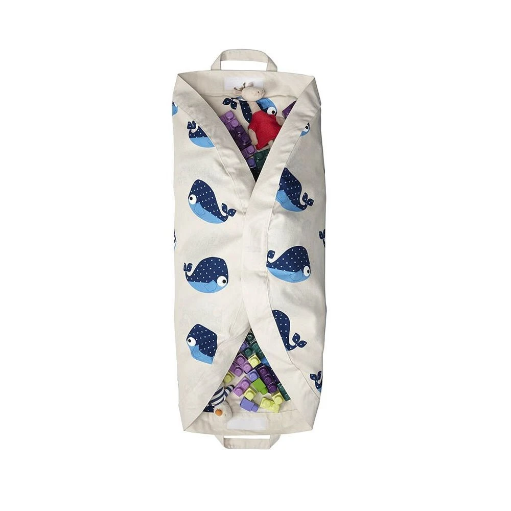 3 Sprouts Sac à Jouets / Tapis De Jeu 2 En 1 Baleine 3 3 Sprouts Sac à Jouets / Tapis De Jeu 2 En 1 Baleine – Image 3