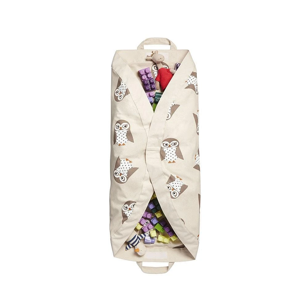3 Sprouts Sac à Jouets / Tapis De Jeu 2 En 1 Chouette 3 3 Sprouts Sac à Jouets / Tapis De Jeu 2 En 1 Chouette – Image 3