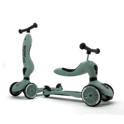 Porteur 2 En 1 évolutif En Trottinette Highwaykick 1 Vert Forest