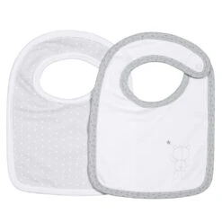 Lot De 2 Bavoirs Céleste