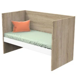 Chambre Trio Lit Combiné évolutif 70x140en140x190 + Commode + Armoire Nova Blanc Lin 12 Chambre Trio Lit Combiné évolutif 70x140en140x190 + Commode + Armoire Nova Blanc Lin -Allobébé st061642053 4