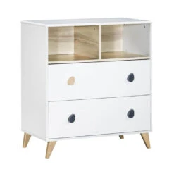 Chambre Trio Lit Little Big Bed 70x140 + Commode + Armoire Oslo Goutte 13 Chambre Trio Lit Little Big Bed 70x140 + Commode + Armoire Oslo Goutte -Allobébé st061654706 4