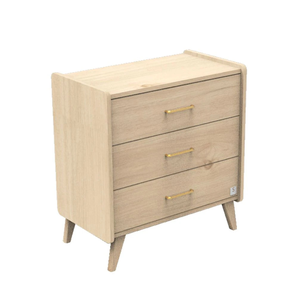 Chambre Bébé Trio Little Big Bed 70x140cm + Commode + Armoire Arty 5 Chambre Bébé Trio Little Big Bed 70x140cm + Commode + Armoire Arty – Image 5