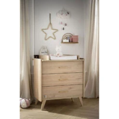 Chambre Bébé Trio Little Big Bed 70x140cm + Commode + Armoire Arty 17 Chambre Bébé Trio Little Big Bed 70x140cm + Commode + Armoire Arty -Allobébé st061665941 6