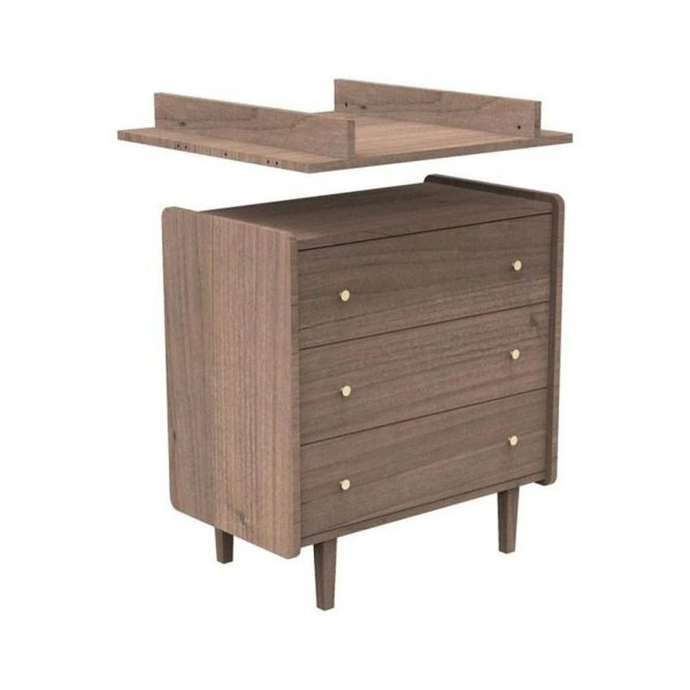 Chambre Duo Lit évolutif Bébé 70 X 140 Cm + Commode 3 Tiroirs Jazzy 3 Chambre Duo Lit évolutif Bébé 70 X 140 Cm + Commode 3 Tiroirs Jazzy – Image 3